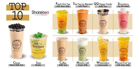 sharetea sandy springs menu|bubble tea sandy springs.